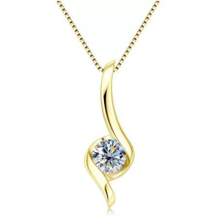 Moissanite gold